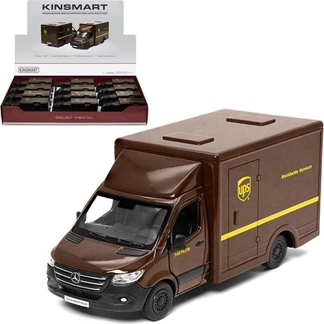 Modello in metallo Mercedes-Benz Sprinter UPS in scala 1:48