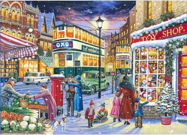 Puzzle House of Puzzles Fermata del tram, 1000 pezzi
