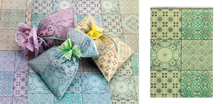 Sacchetto in cellofan 20 × 35 cm Amalfi verde