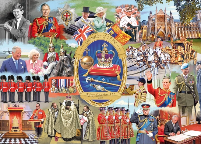 Puzzle Incoronazione del re 1000 pezzi