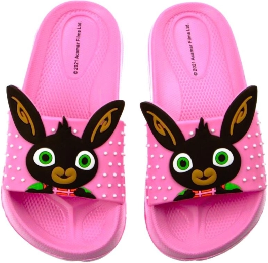 Ciabatte rosa 3D Bing per bambini