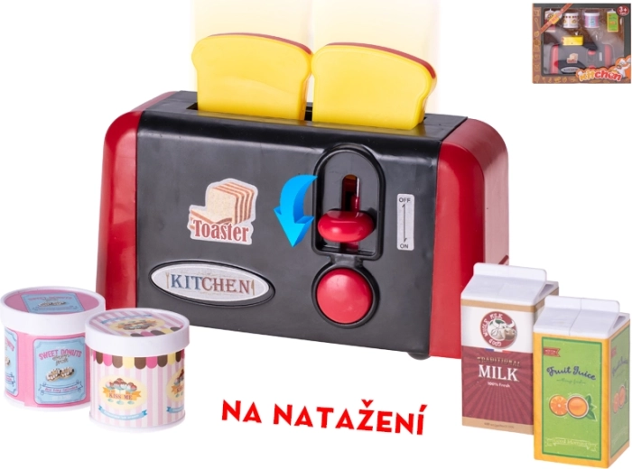 Tostapane a carica per bambini con accessori