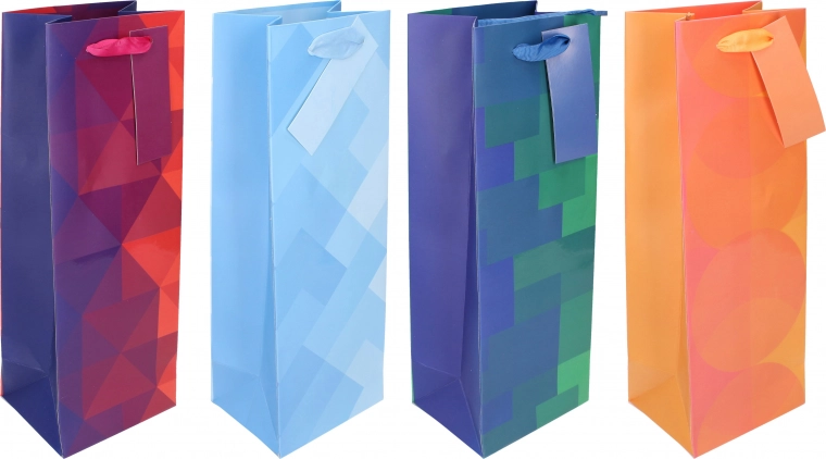 Borsa regalo per bottiglia M Tutto l'anno