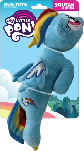 Giocattolo in peluche per cani My Little Pony Rainbow Dash 33 cm