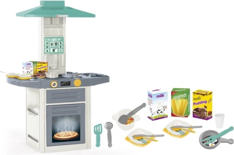 Cucina giocattolo Dolu per bambini con accessori