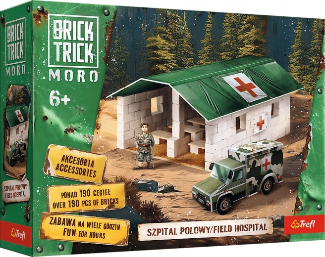 Kit di costruzione Brick Trick Moro: ospedale da campo