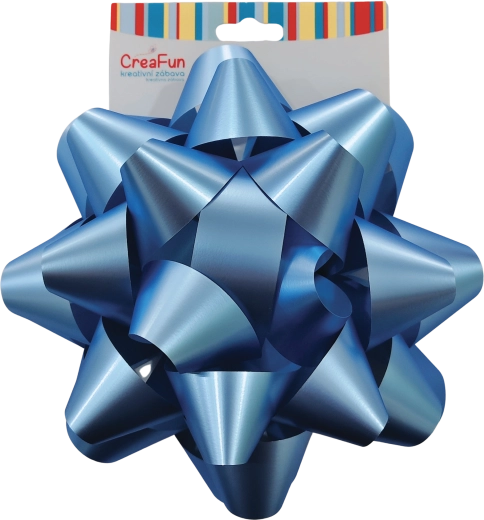 Fiocco regalo blu 20 cm