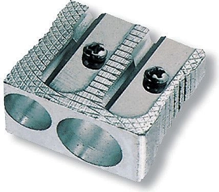 Temperamatite M+R duo in metallo argento