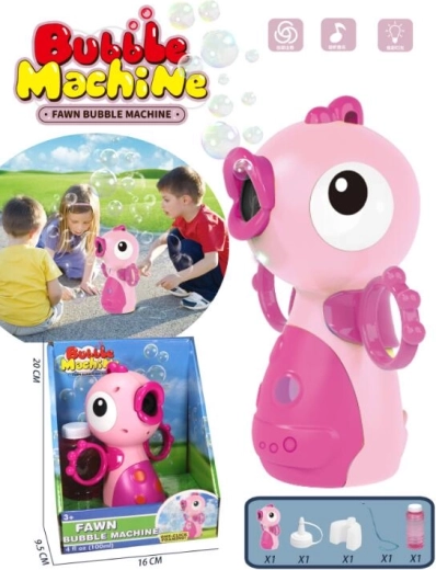 Macchina per bolle Uccellino – rosa