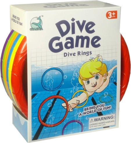 Set di anelli da immersione per l’acqua (6 pz)