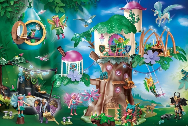 Schmidt puzzle Playmobil Ayuma: foresta incantata delle fate 100 pezzi