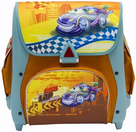 Cartella scolastica Cars 21 l, blu-arancione - 1 pezzo