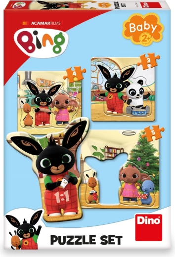 Baby puzzle Bing e amici 3 in 1 (3, 4, 5 pezzi)