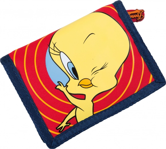 Portafoglio tessile LOONEY TUNES per bambini – Tweety e Silvestro