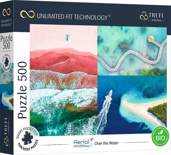 Trefl puzzle UFT Aerial Mindblow: sopra l’acqua 500 pezzi