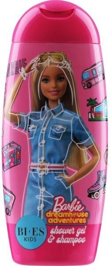 Barbie Dreamhouse gel doccia e shampoo 2 in 1 per bambini 250 ml