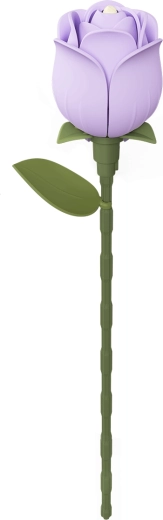 ROBOTIME ROKR arte floreale: puzzle 3D rosa lavanda, 37 pezzi