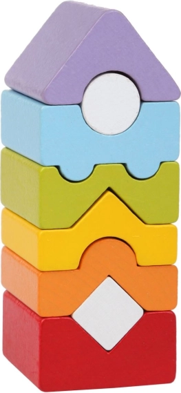Torre XII - puzzle di legno per bambini