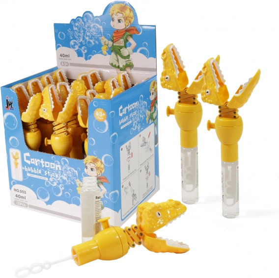 Bolle di sapone dinosauro 40 ml