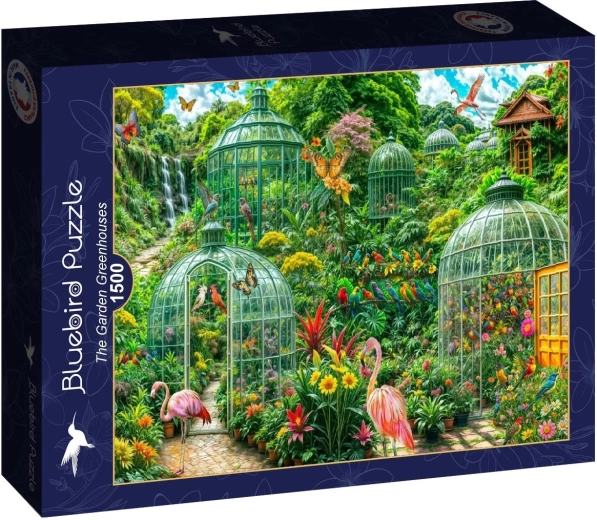 Puzzle Bluebird serre da giardino 1500 pezzi