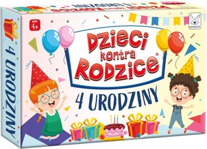 Bambini contro genitori – Compleanno (gioco con indovinelli illustrati) 4+