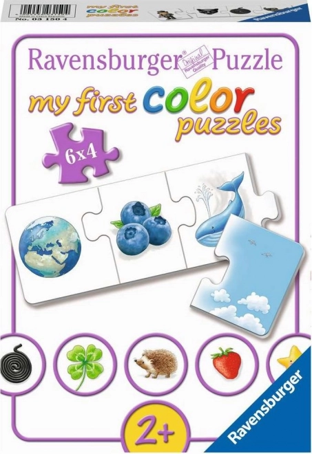 Ravensburger i miei primi puzzle – impariamo i colori (6×4 pezzi)