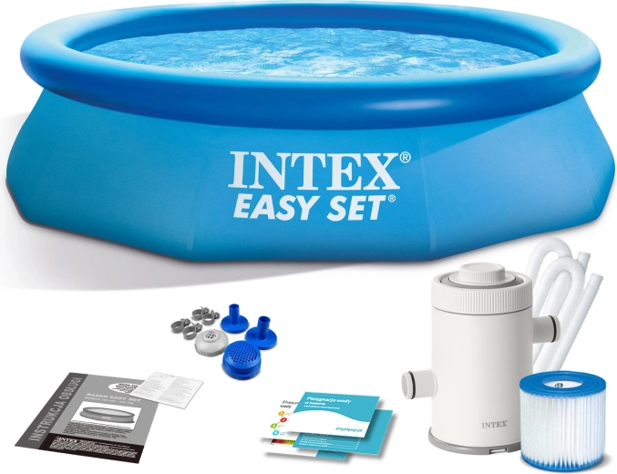 Piscina autoportante da giardino 305 × 76 cm 3in1 INTEX