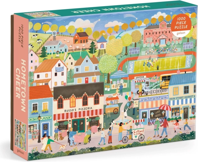 Puzzle GALISON Sostegno alla città natale, 1000 pezzi