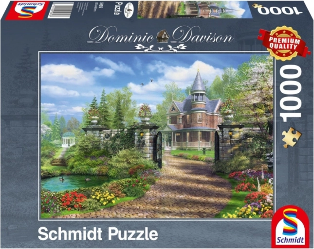 Puzzle Idilliaca casa di campagna 1000 pezzi SCHMIDT