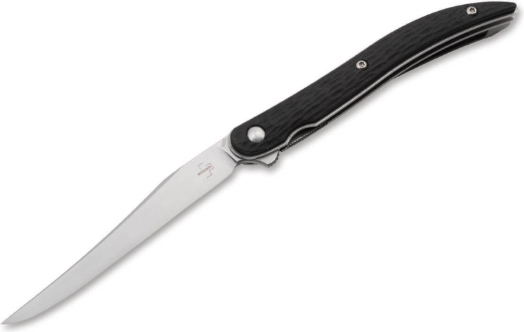 Coltello tascabile BÖKER Plus Urban Texas Toothpick, 8,4 cm, G10, nero, con clip