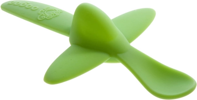 Cucchiaio Aeroplanino Verde Oogaa