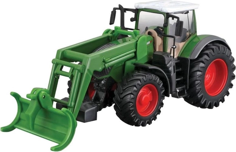 Trattore Bburago Fendt 1050 Vario con caricatore frontale (logging grab) verde - 1 pezzo