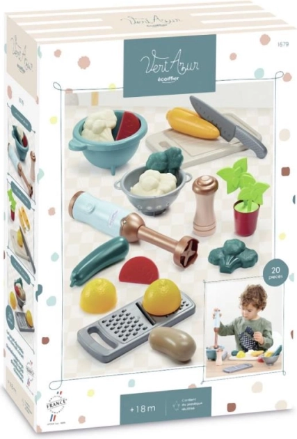 Set per bambini per preparare la zuppa con frullatore a immersione