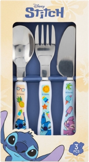 Set di posate per bambini Disney Lilo & Stitch da 3 pezzi