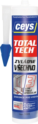 Colla e sigillante universale 290 ml CEYS TOTAL TECH trasparente