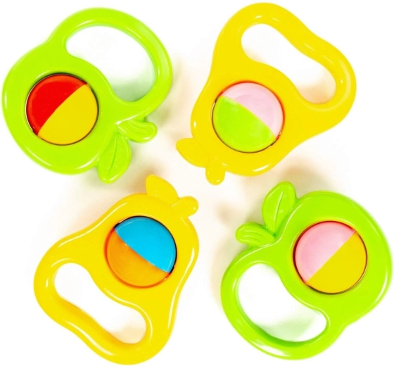 Sonaglini per bambini – set di 18 sonaglini colorati
