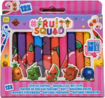 Pastelli profumati Fruity Squad 12 pz