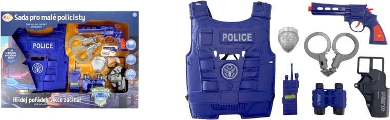 PLEJO Set per piccoli poliziotti