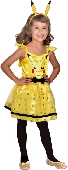 Costume per bambini POKÉMON Pikachu vestito 3–4 anni