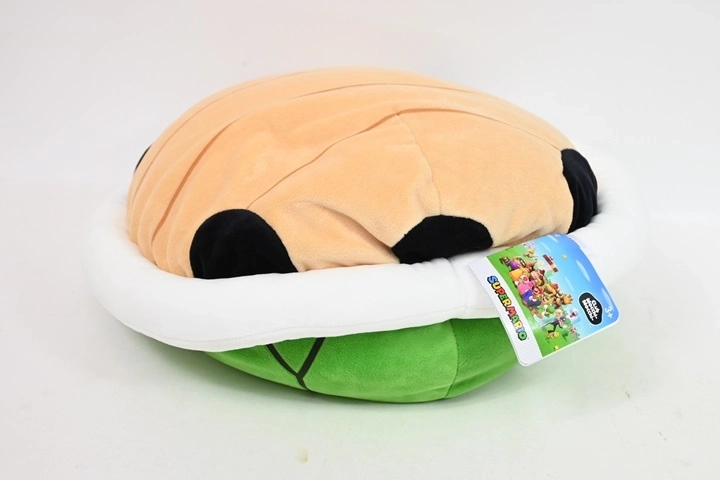 Tomy Mocchi-Mocchi cuscino peluche guscio verde Super Mario