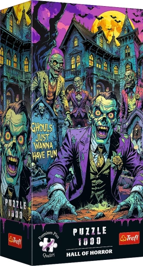 Puzzle Trefl Hall of Horror Zombie, 1000 pezzi