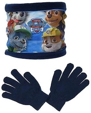 Scaldacollo e guanti Paw Patrol - 1 pezzo