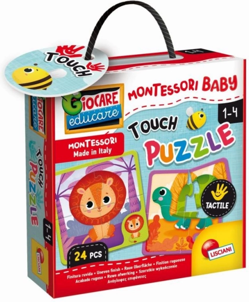 Puzzle Tattile Montessori per Bambini