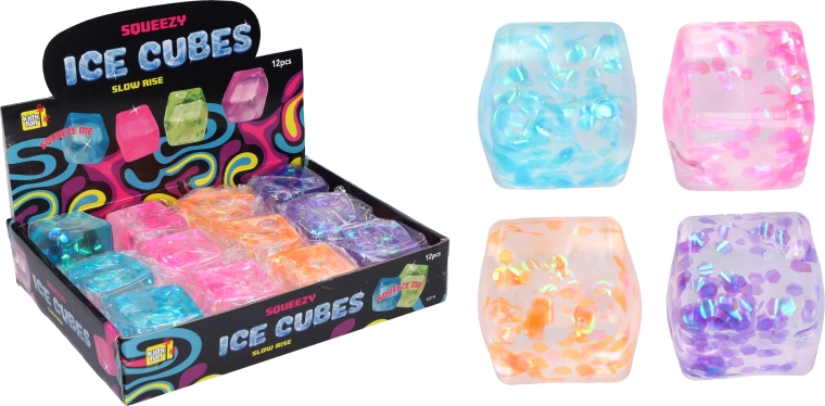 Cubo antistress da schiacciare 5 × 5 cm - 1 pezzo