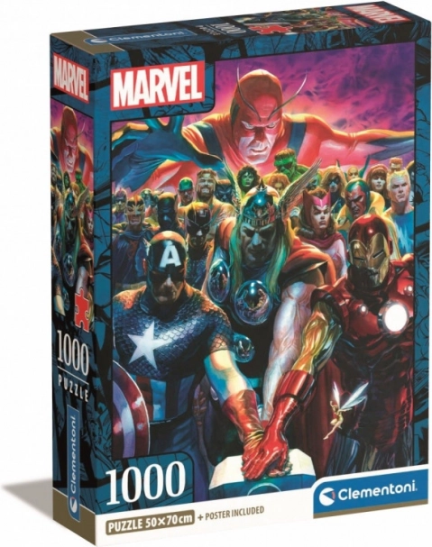 Puzzle 1000 pezzi Marvel Avengers