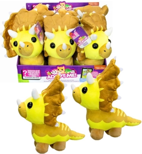 Triceratopo di peluche Adopt Me! Roblox - 1 pezzo