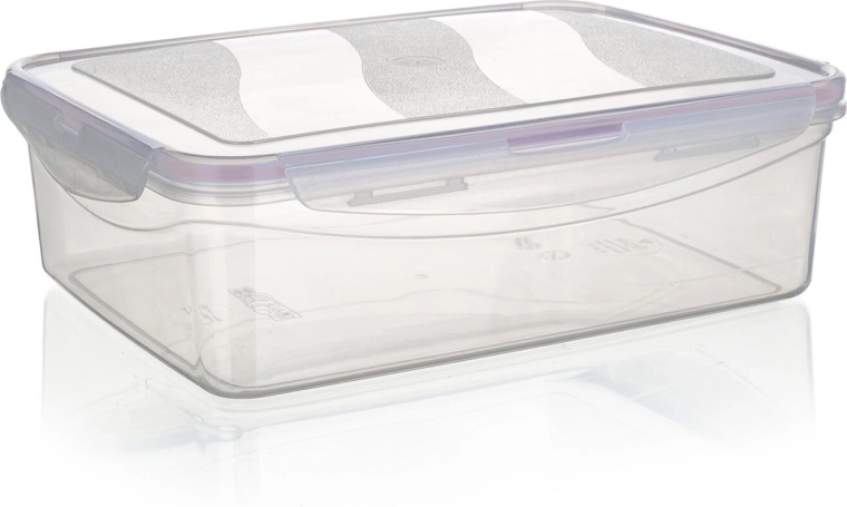Contenitore ermetico LARA 4,4 l rettangolare in plastica