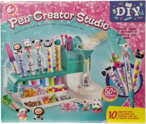 Set creativo per realizzare e decorare penne