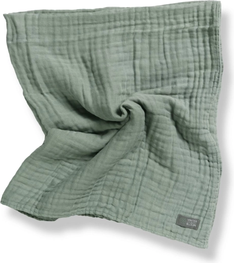 Vinter & Bloom coperta in mussola biologica layered jade green - 1 pezzo