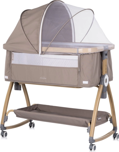Chipolino Charizma 2in1 culla co-sleeping latte wood